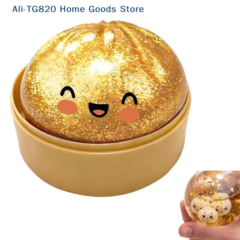 

[TG820]Glitter Dumpling , 2026 Upgrade Dumpling Mystery Box, Colorful Dumplings Stress Balls Fidget Sensory Toy