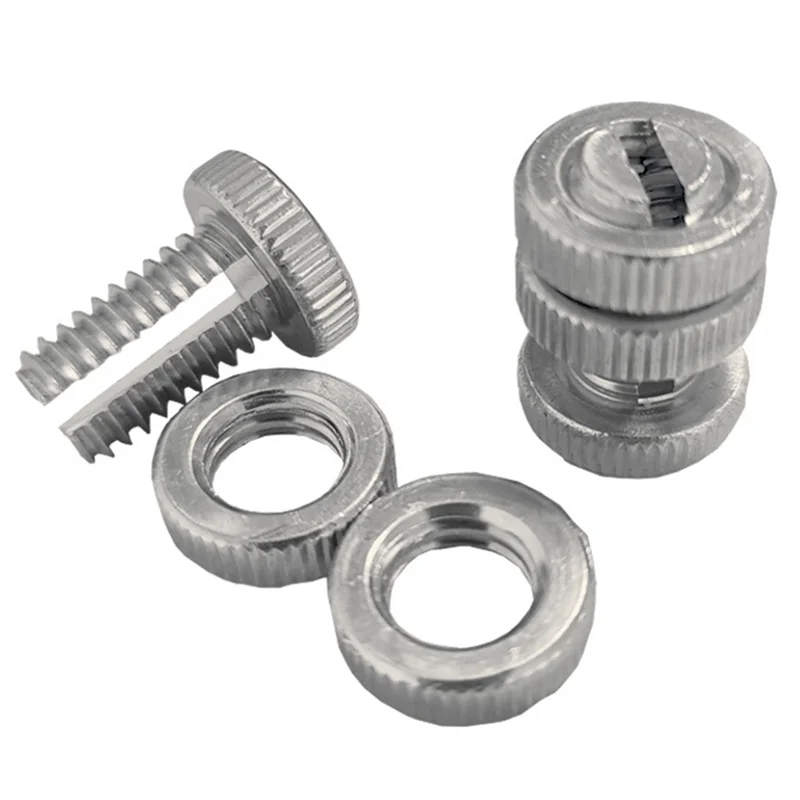 A69E25 Pcs Aluminum Split Bolt Joint Clamp Silver Fence Wire Clamps Heavy Duty Split Bolt Joint Connectors