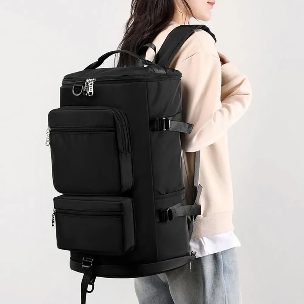 

Travel Duffel Bag Large Capacity Adjustable Straps Great Load Bearing Shoulder Weekender Overnight Bag Sports Gym Tote Bag 여행가방