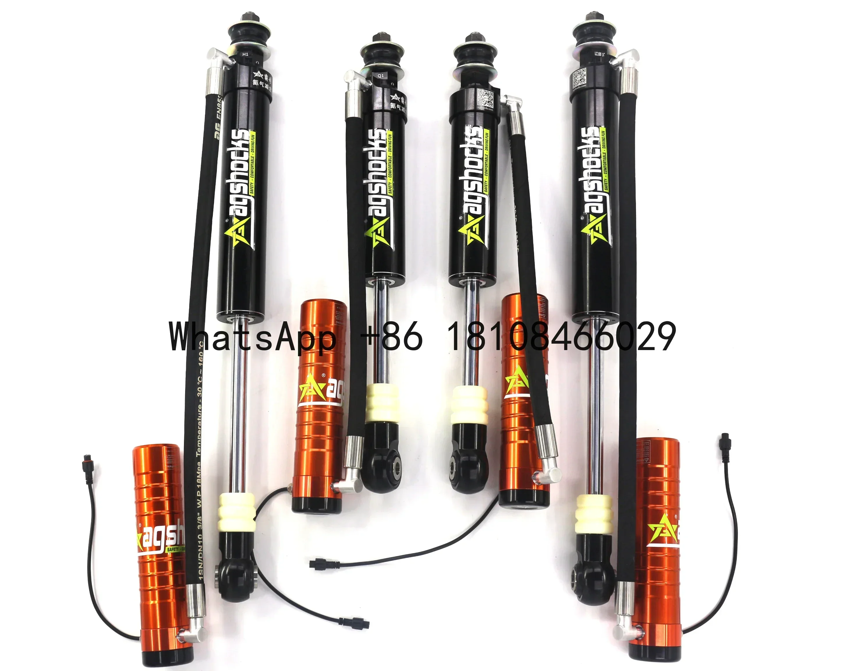 off road compression and rebound adjustable nitrogen gas 0-2 inch lift kit shock absorber for LAND CRUISER LC100