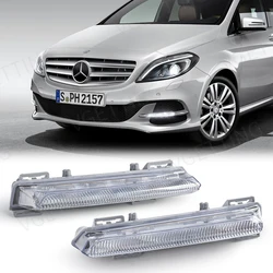 Car LED Daytime Running Light For Mercedes-Benz A B CLASS W176 W246 W242 B180 B200 2049069100 / 2049069200 Fog Lamp Accessories