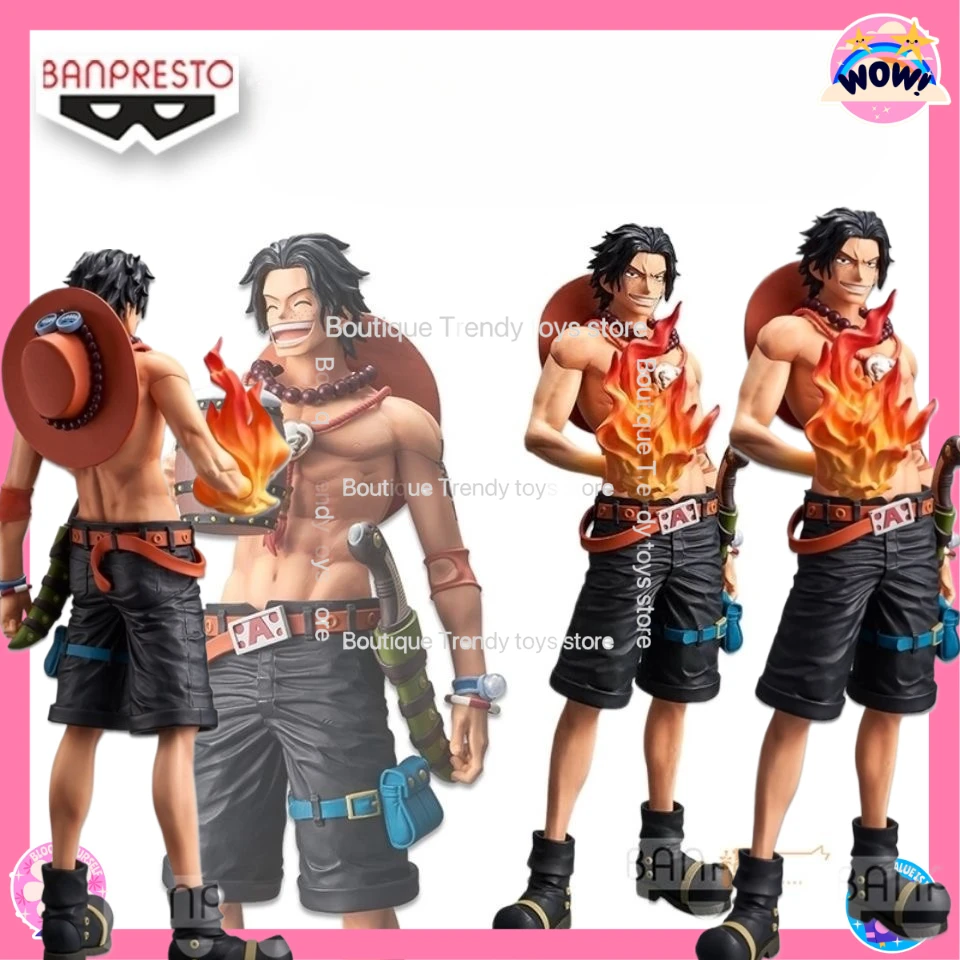 

В наличии: Оригинальная фигурка Bandai Banpresto One Piece Портгас Д. Эйс, новая, в коробке, коллекционная модель персонажа аниме, игрушка для гаража.