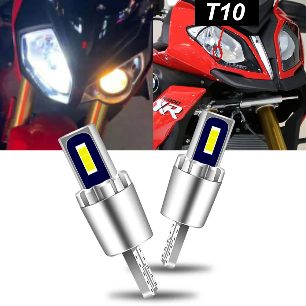 

2pcs T10 194 LED Motorcycle Position Parking FOR BMW s1000rr s1krr HP4 headlight LED Pilot Park running lights 2009-2018