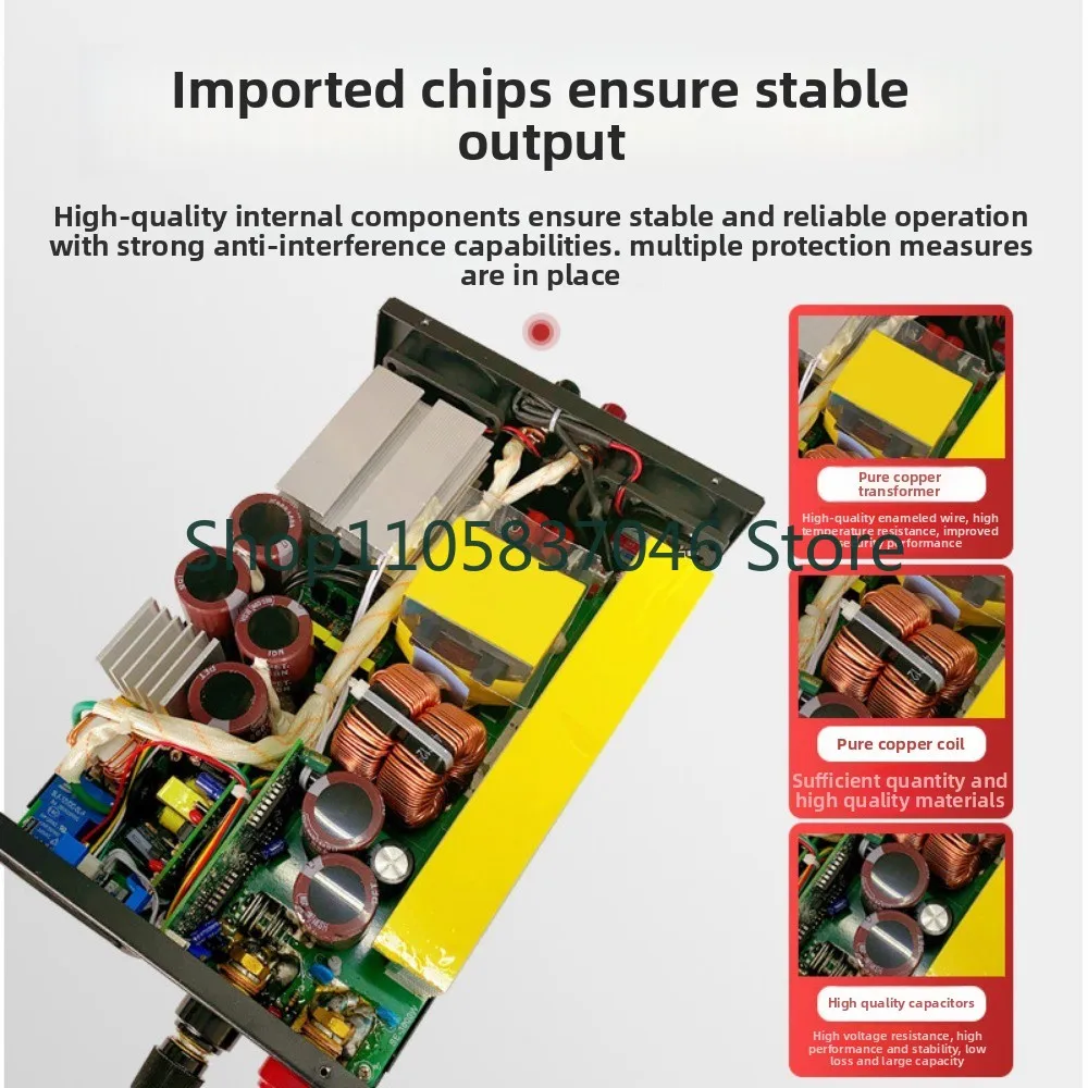 3000W high-power 0-5V switching power supply 0-10V external control constant voltage and current digital display adjustable