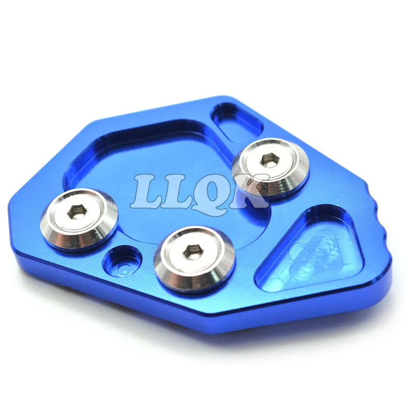 دراجة نارية مسند جانب مسند تمديد وسادة القدم ، لوحة جانبية تكبير الوسادة ، BMW F800R HP2 R1200S ، CNC #5