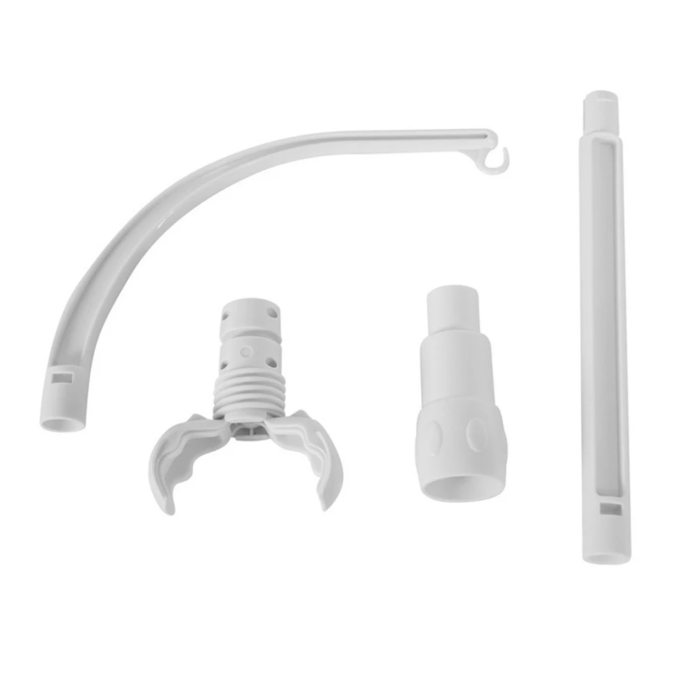 Rotating Infant Crib Rattle Toy Arm Bracket Baby Care Bed Stroller Bell Holder
