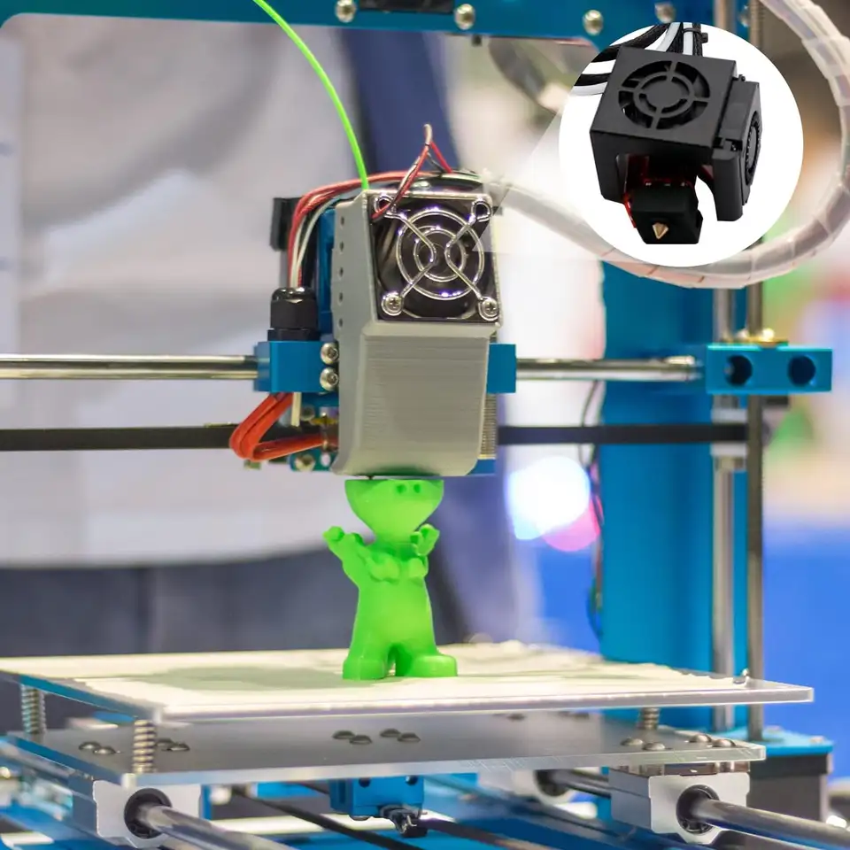 CREALITY Hotend Silicone Sock,  for Creality Ender 3/3 Pro/3 V2, Ender 5/5 Plus/ 5 Pro, CR 10 Series, 3D Printer Hotend - 6