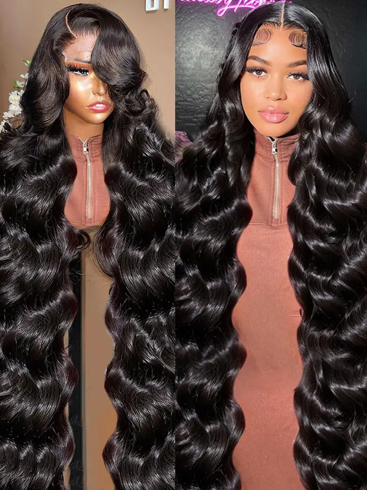 

Body Wave Glueless Wigs Human Hair Pre Plucked for Beginners 5x5 HD Lace Closure Wigs Body Wave Lace Front Wigs for Women