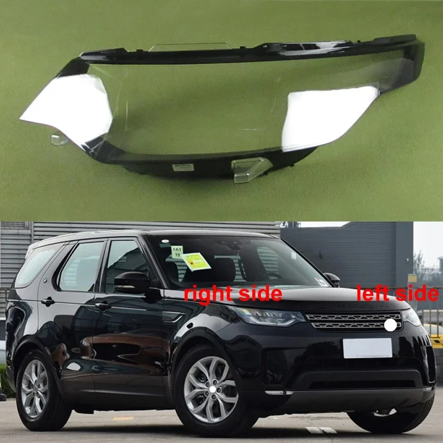 

For Land Rover Discovery 5 2017 2018 2019 2020 Headlight Cover Shade Headlamp Shell Lens Plexiglass Replace Original Lampshade