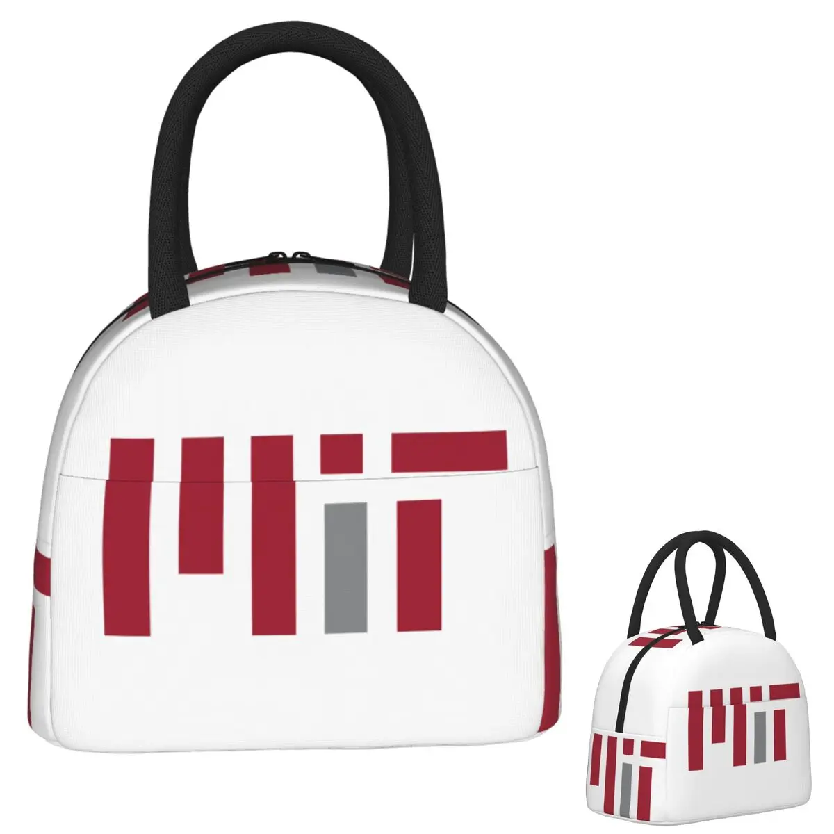 

Изолированная сумка для обеда Университета MIT для женщин и детей, портативные коробки для еды, термосумка для обеда