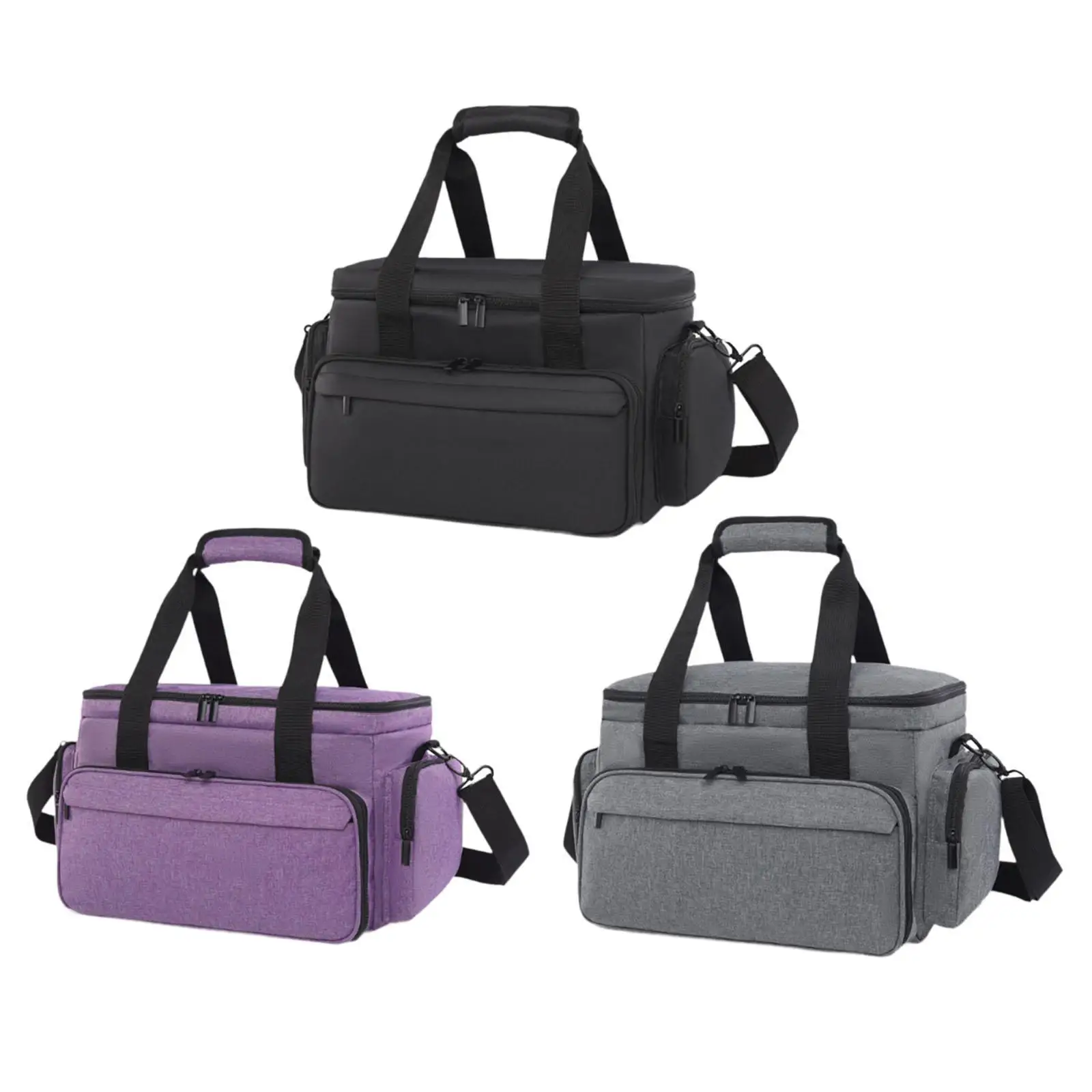 Travel Cosmetic Bag Toiletry Bag Tote Multi Pockets Cosmetic Organizer Detachable Dividers for Business Trips Nail Tools