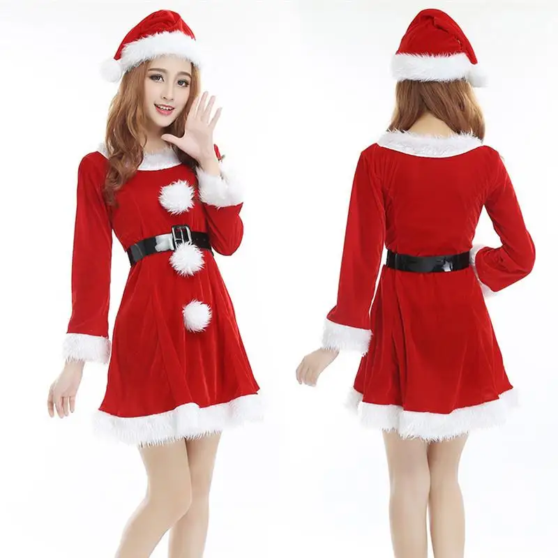 

Women's Christmas Costume Halloween Performance Stage Outfit Christmas Dress X30 New Arrival Ethnic Fashion Theater Costume