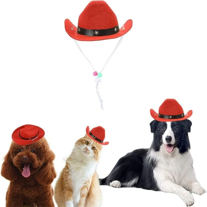 Dog Cowboy Costume Set 6
