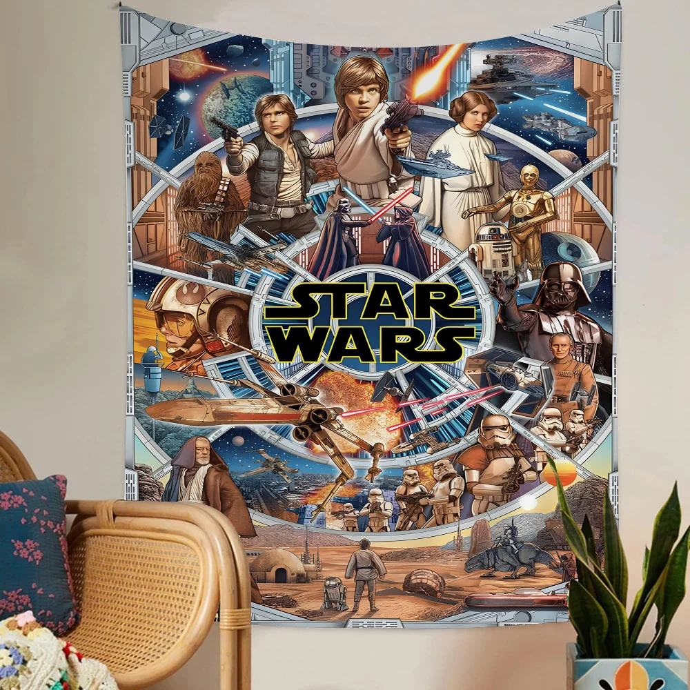 Star Anime War-s Hanging Bohemian Tapestry Home Decoration hippie bohemian decoration divination Wall Hanging Home Decor