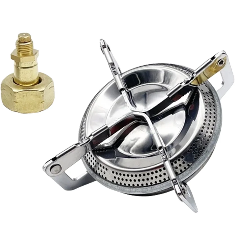 

Portable Camping Stove Outdoor Small Mini Windproof Gas Burner Outdoor Stove Burner for Camping Cooker Hiking Picnic