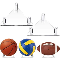 Soporte triangular grueso para fútbol y voleibol, soporte hueco para pelota, exhibición deportiva, accesorios de baloncesto