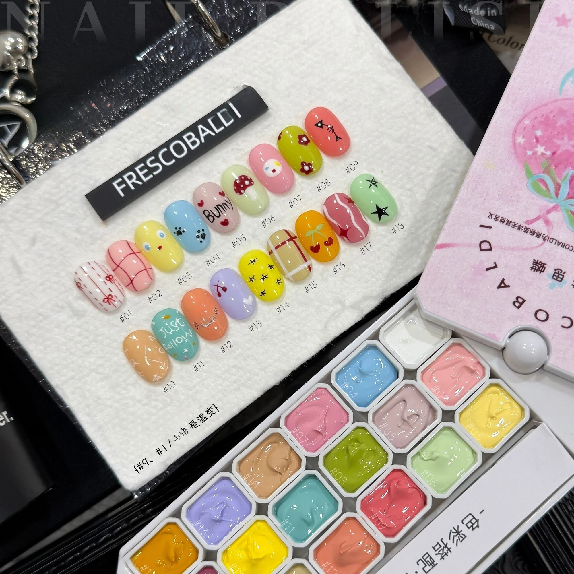 

Mini 4IN1 Pat Ombre Gel Nail Polish French Nail Manicure Solid Easy Gradient Painting UV/LED Gel Varnishes 18color Paint Art Gel