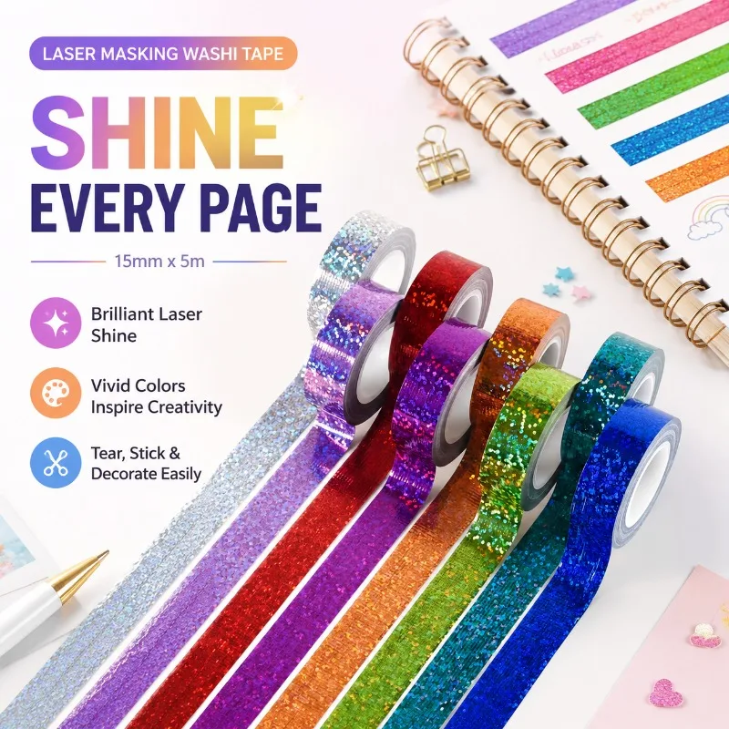 fita-washi-para-mascaramento-a-laser-15mm-x-5m-fita-adesiva-decorativa-para-scrapbooking-diy-etiqueta-adesiva-colorida-brilhante-papelaria
