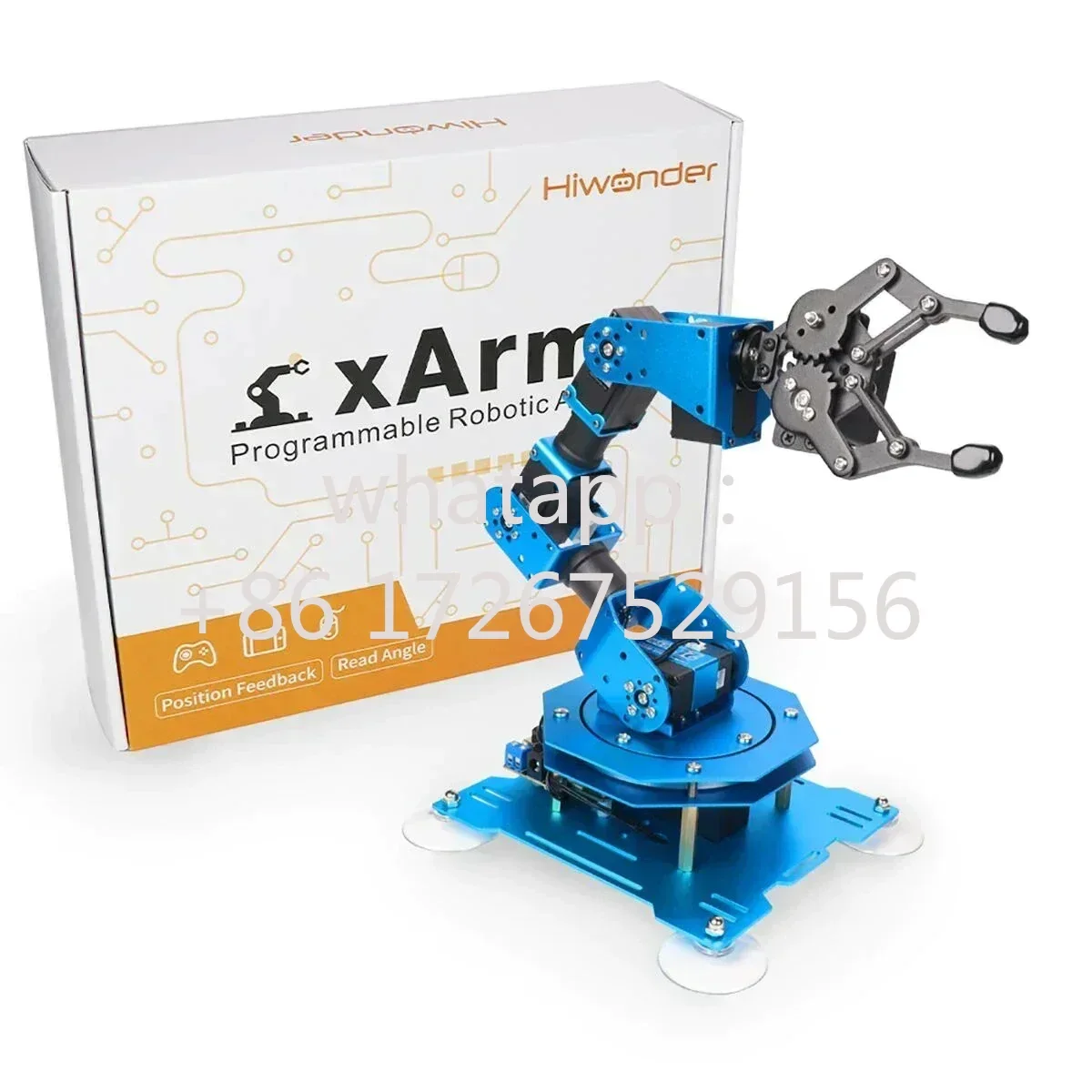 Assembled xArm UNO 6DOF Robot Arm Mechanical Arm with Secondary Development Sensor Kit for Arduino