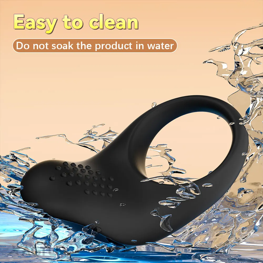 لوازم الكبار تهتز خاتم الديك للرجال APP التحكم Penisring هزاز القذف تأخير الذكور القضيب الدائري لعبة الجنس للأزواج