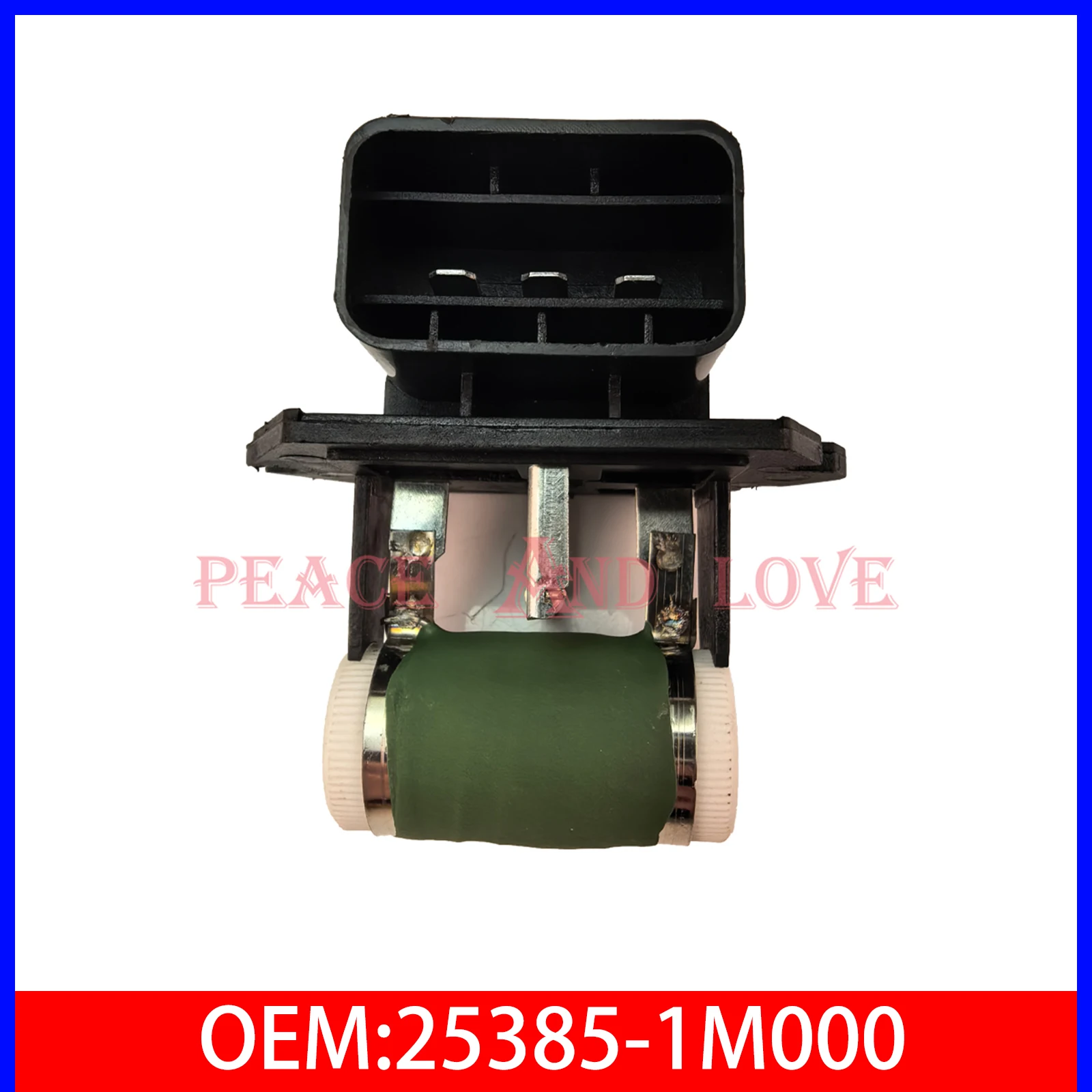 

25385-1M000 253851M000 Сопротивление двигателя вентилятора радиатора для Hyundai Kia 09-16 Accent Veloster Forte Rio