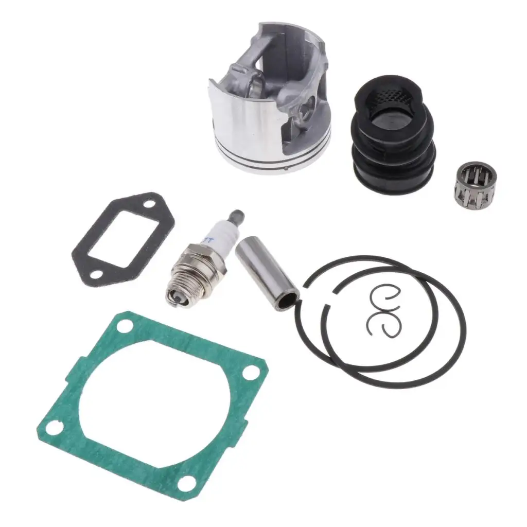 56mm Cylinder Piston Assembly New Chainsaw Engine Overhaul Metal Kit for 064 066 Series Upgrade