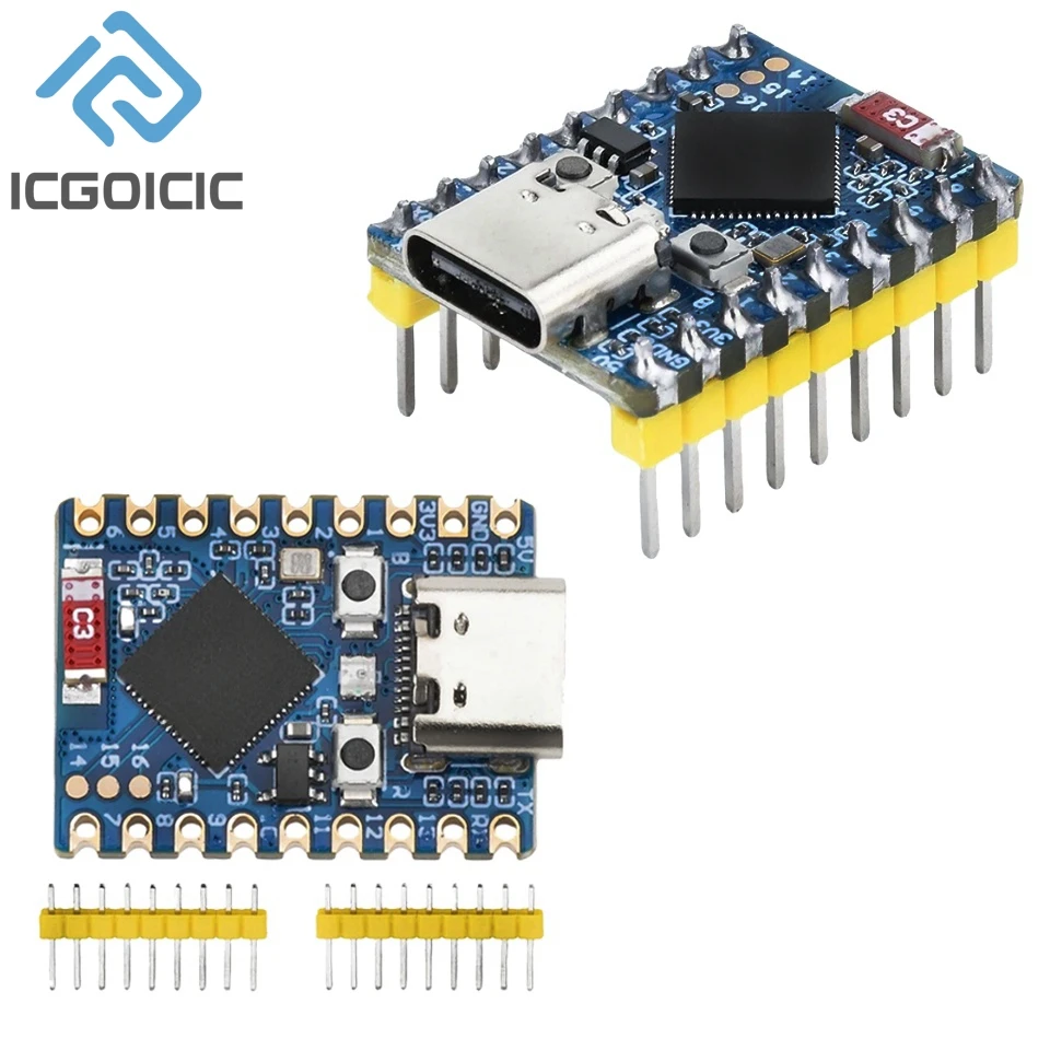 For ESP32-S3 Mini Dev Board, S3FH4R2 Dual-core Processor, WiFi BT 5 Wireless Module Support