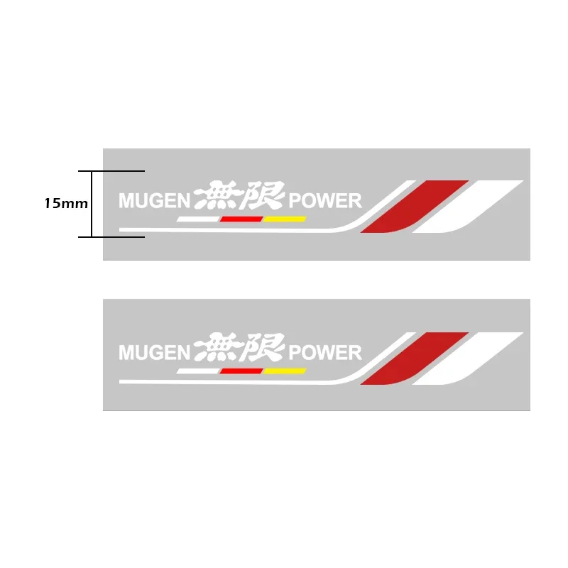 Car Stickers Auto Decors Window Wiper Automobile Decals For Honda Mugen Power Civic Accord CRV Hrv Jazz Accessories