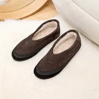 AIYUQI Flat Snow Boots Women's Genuine Leather 2025 Large Size Non-slip Women's Winter Shoes Comfortable Warm Women Ankle Boots - Image 6