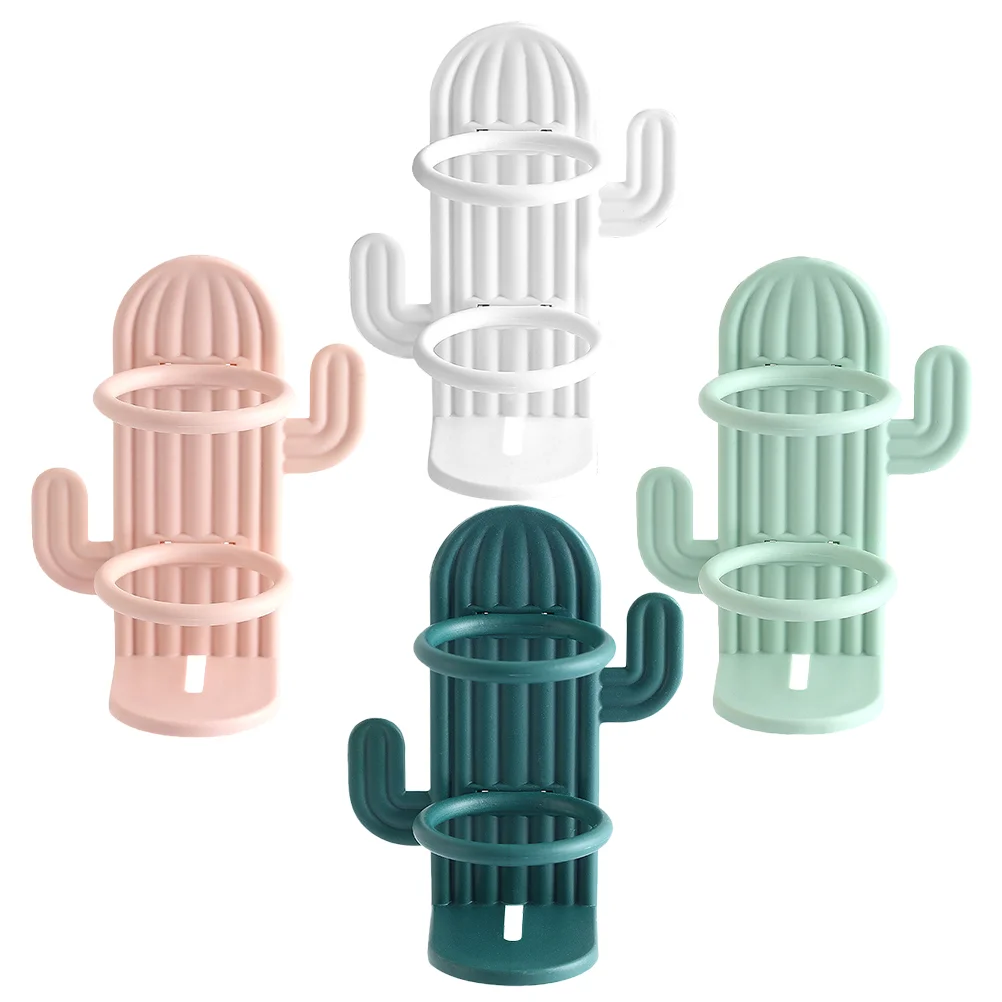 

Cactus Toothbrush Storage Rack Electric Stand for Wall Mounted Holders Shaver Toothbrushes Children