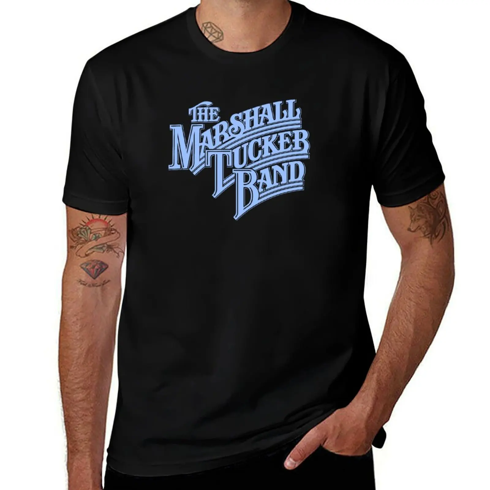 Marshall Tucker Band Carolina Blue T-Shirt quick drying funny gifts anime figures mens fashion