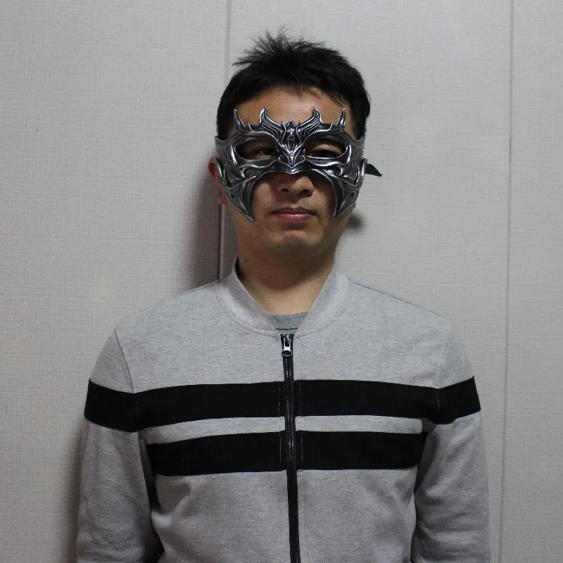

Halloween Face Mask, Half Face Mask, Antique Character Costume Mask
