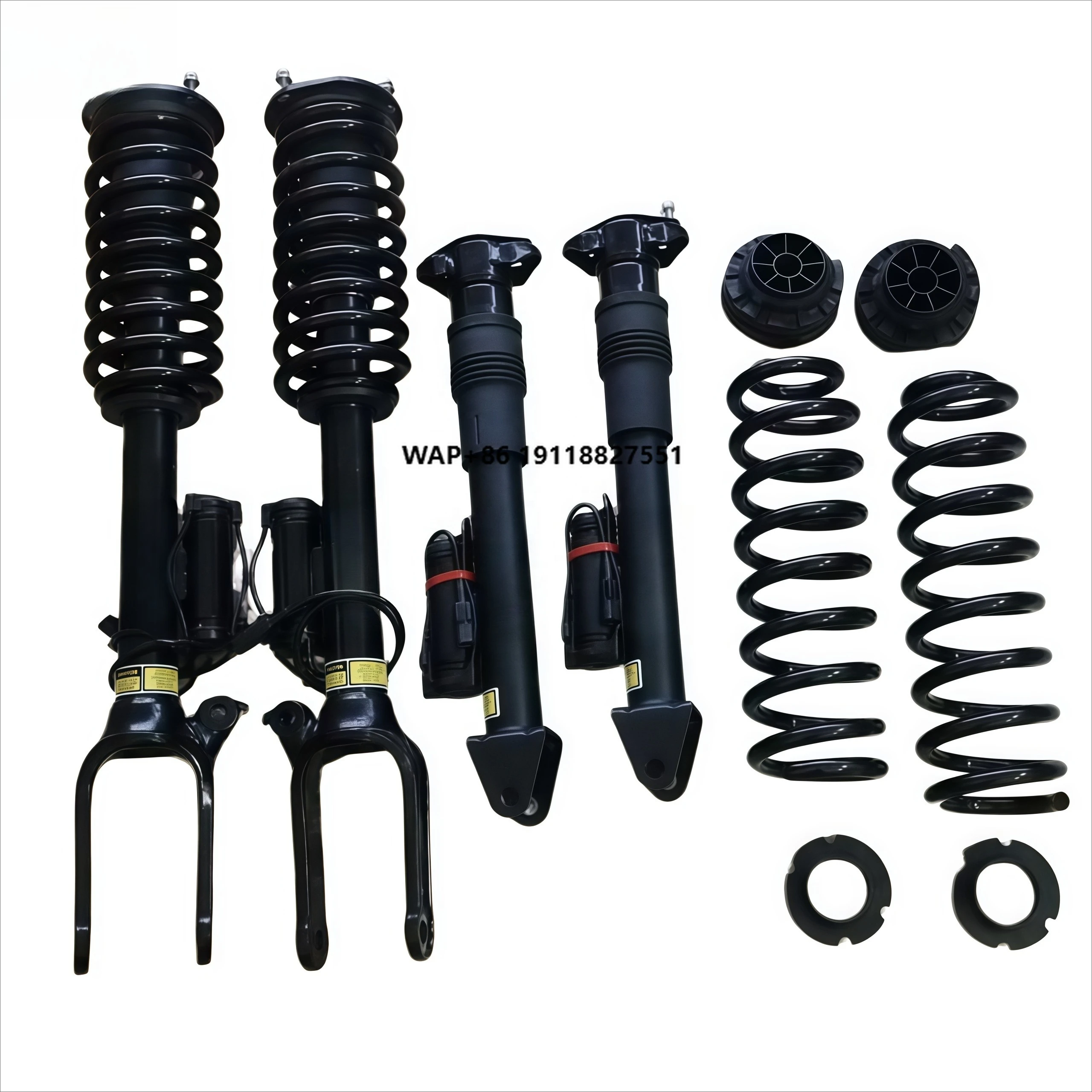 

Air Shock Absorber to Spring Shock Absorber Conversion Kit for Benz W251 Without ADS