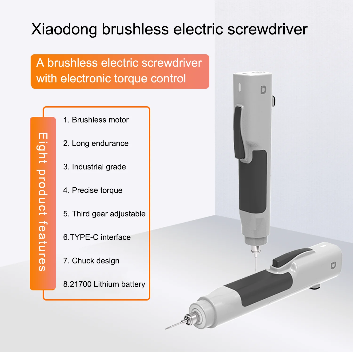 Xiaodong P1 Electric Screwdriver Professional Disassembly Tool for IPhone Android Huawei Phones Tablets Repair Opening Tools