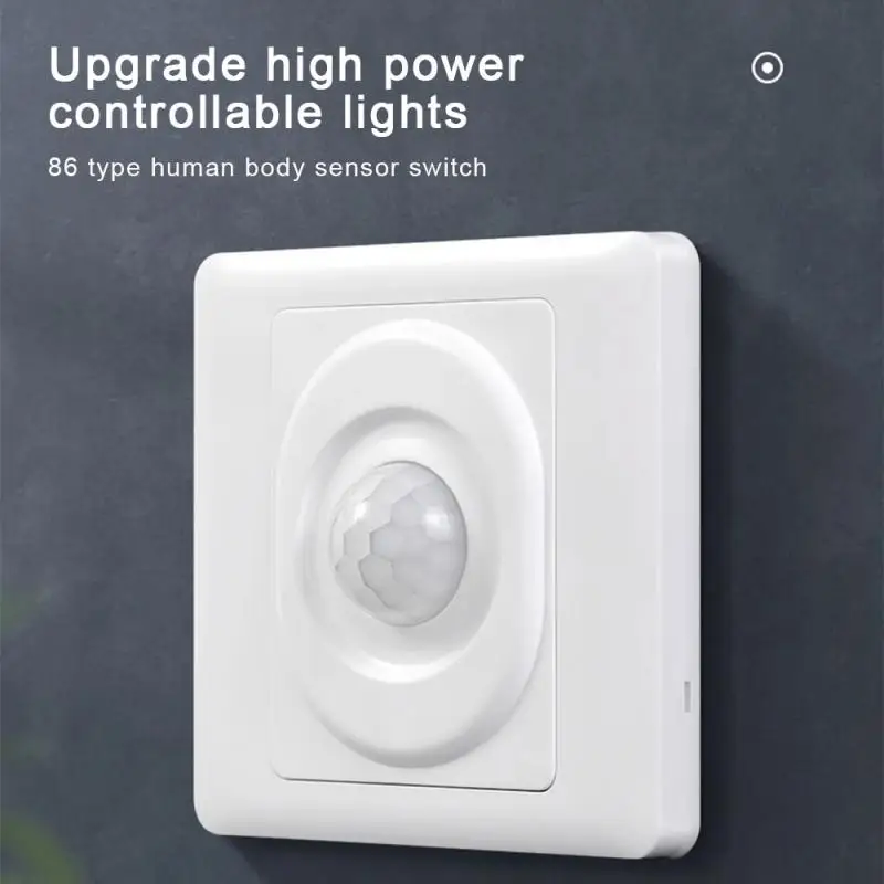 Enhance Lighting Control Body Induction Convenient Auto Switch Motion Sensor Switch Efficient Energy-saving Smart Body Detection