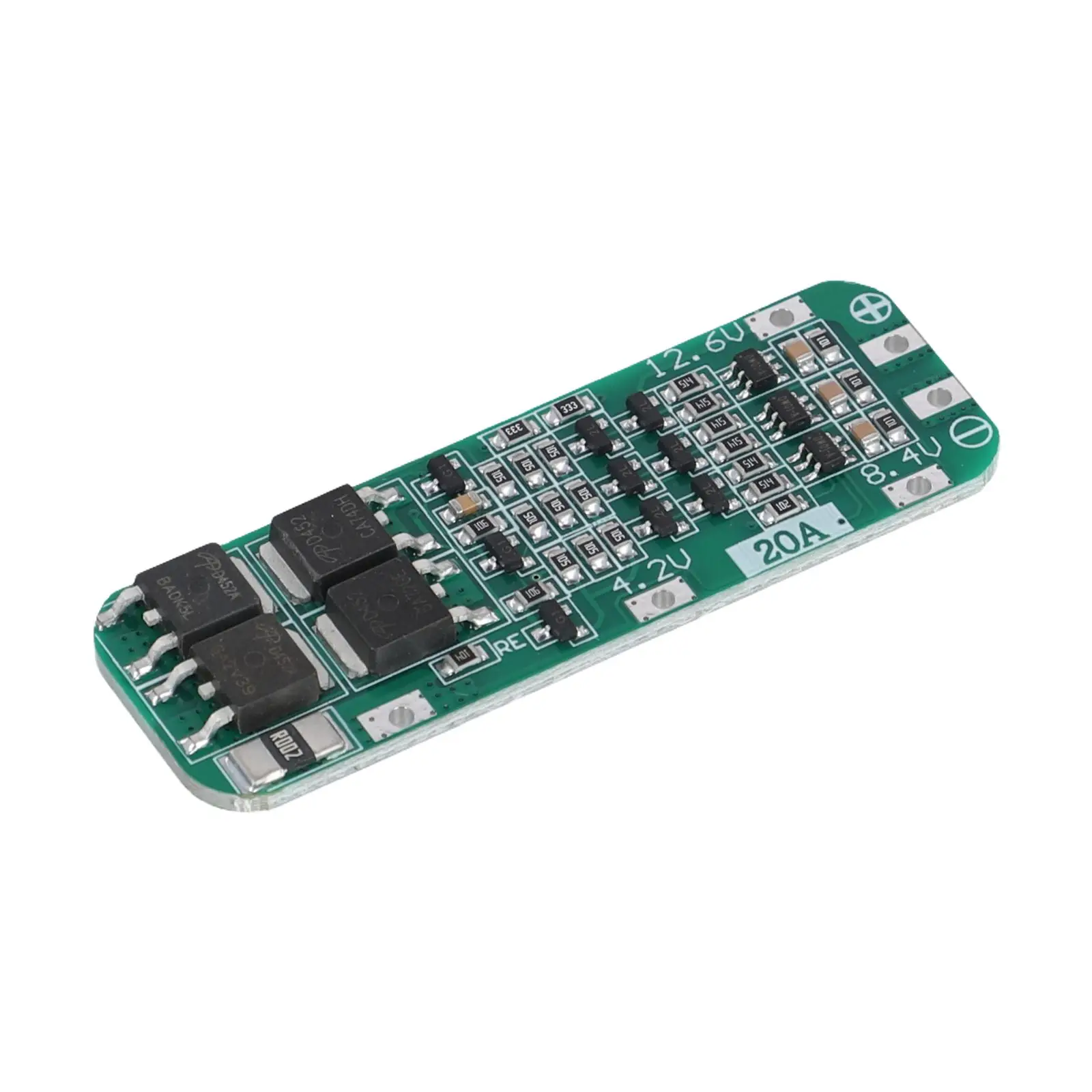 Set of Five PCB Boards for Protecting Li for ion Batteries in Series Featuring Overcurrent and Short Circuit Safeguards