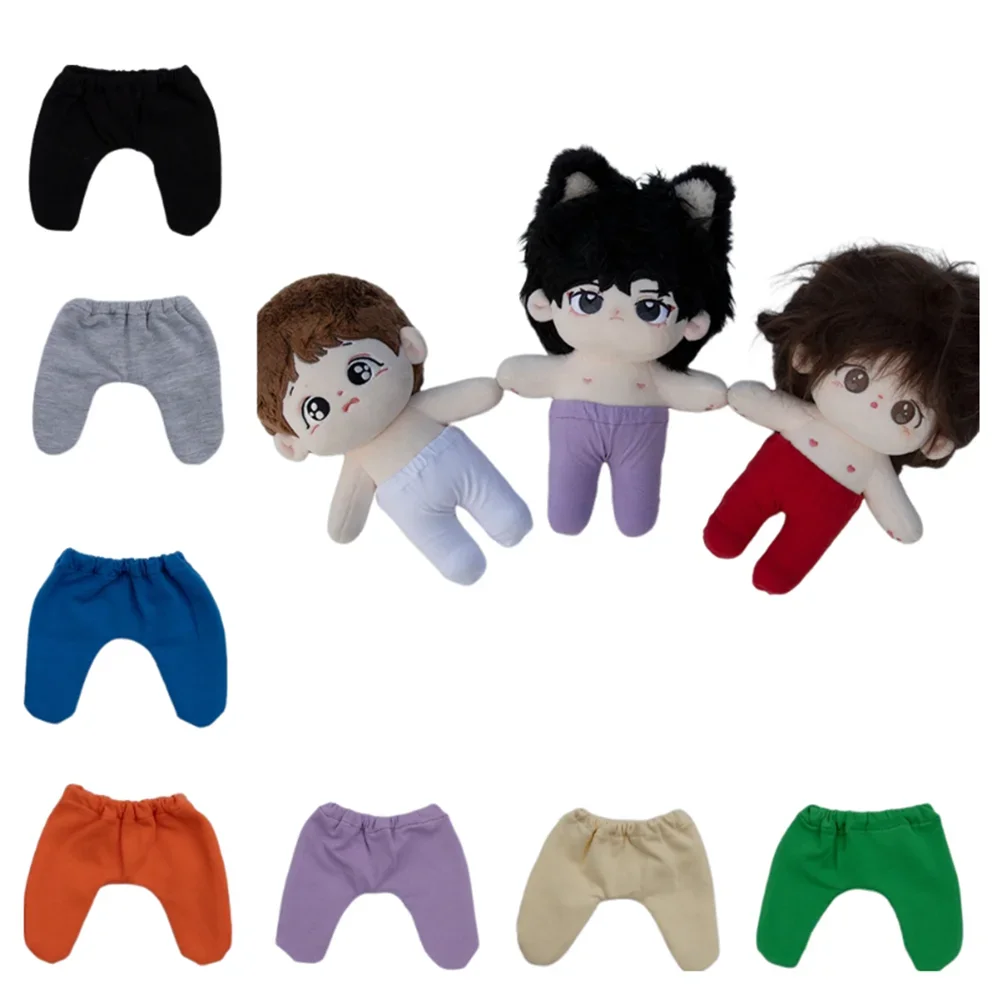 

Handmade Casual Shorts For 10cm Cotton Doll Trousers Doll Sports Clothes For 1/11 1/12 OB11 Dolls Wear Kids Toy Doll Accessories