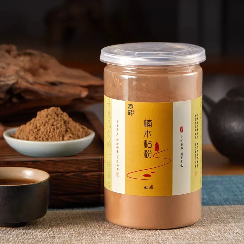 200g Indonesia Natural Nanmu Sticky Powder Handmade Incense Raw Material Tower/coil Incense Press Powder Aromatherapy Supplies