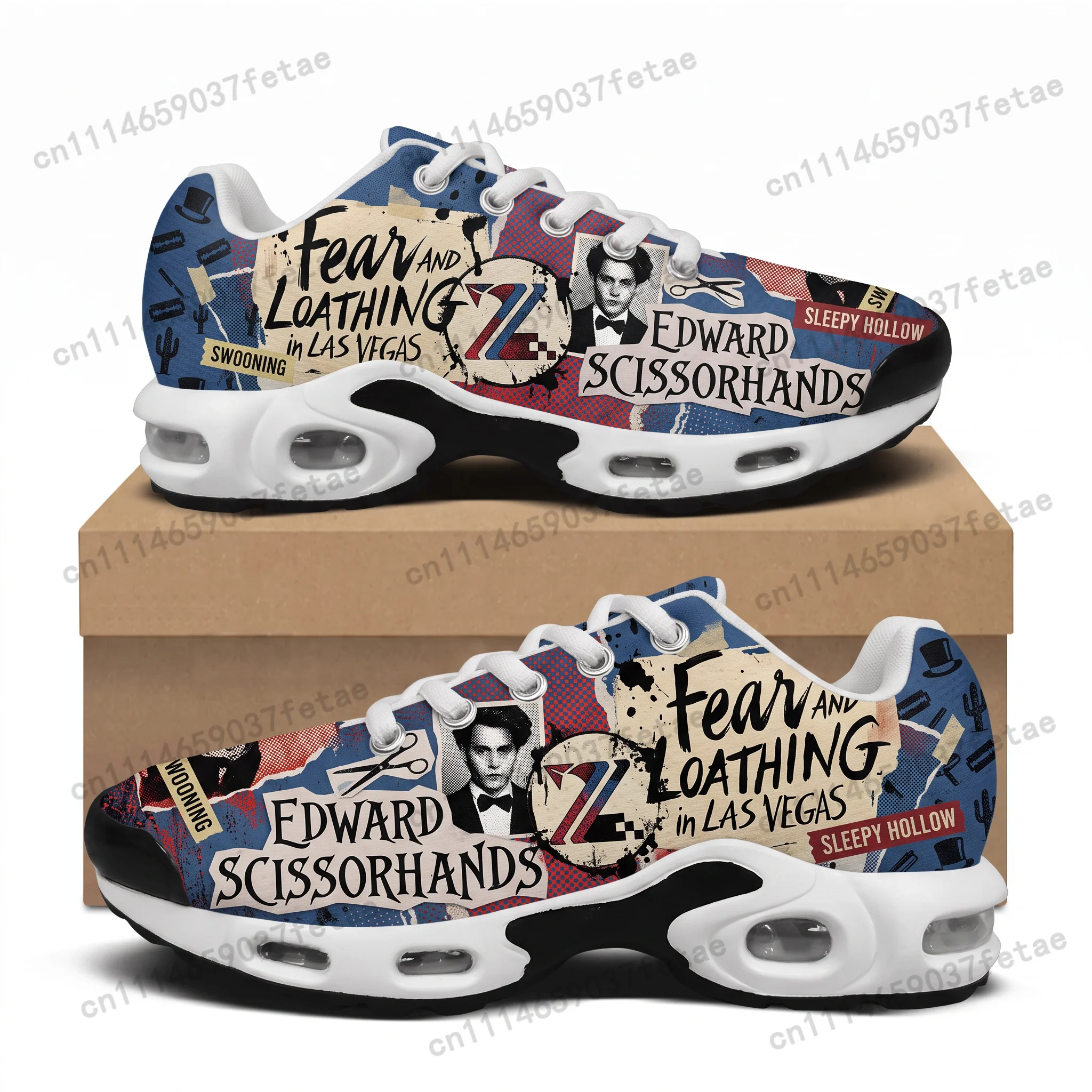 Johnny Cushion Sneakers Hip Hop Rock Mens Womens Lightweight Sports Shoes Custom Couple Cool Popular Leisure Sneaker