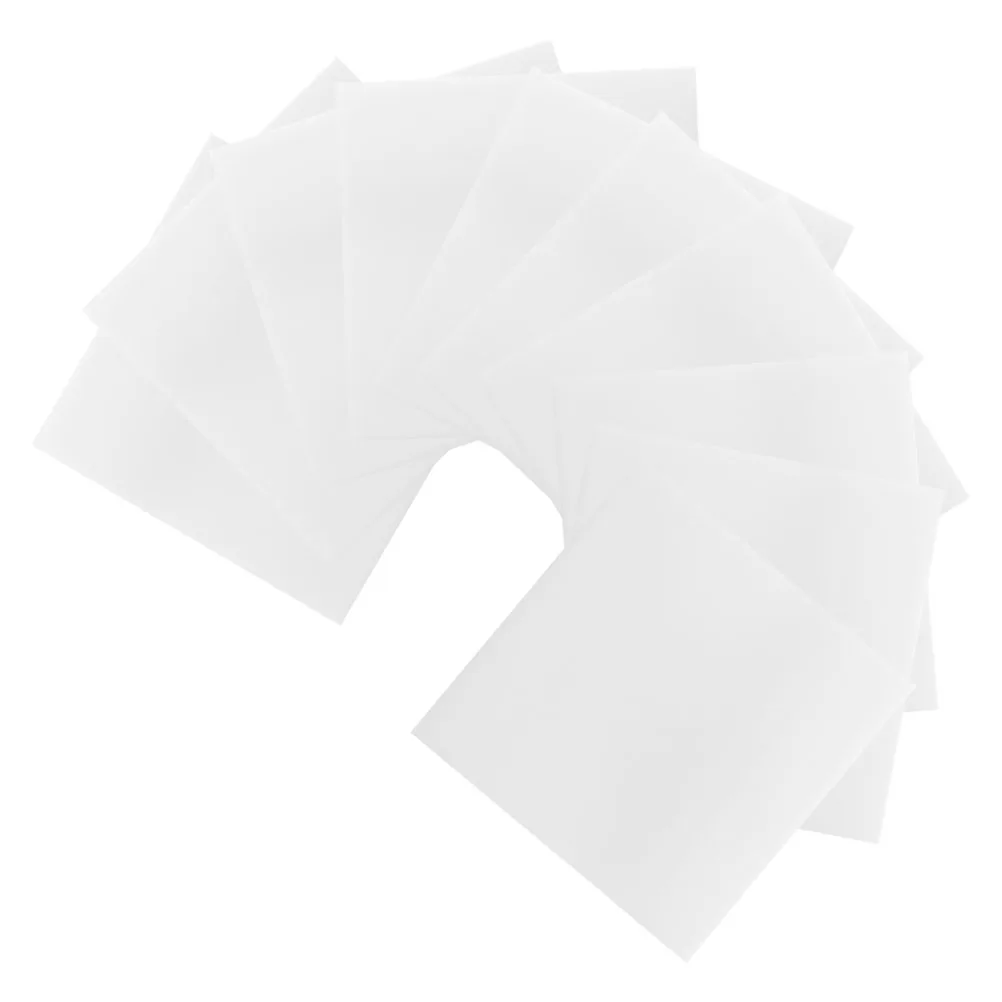 

10Pcs Transparent Matte Clear Translucent Pads Reusable Adhesive Book Annotation Invisible See Through Page Tabs