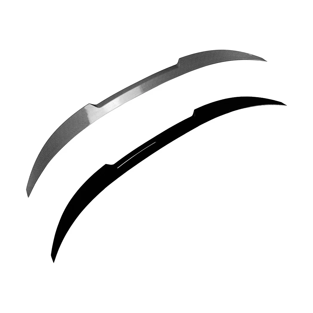 لسيارات Bmw 2 Series F44 2020 إلى UP M4 Style 4-Door Car الخلفي الجذع سبويلر الجناح الشفاه بوديكيت تعديل الضبط الخارجي #4