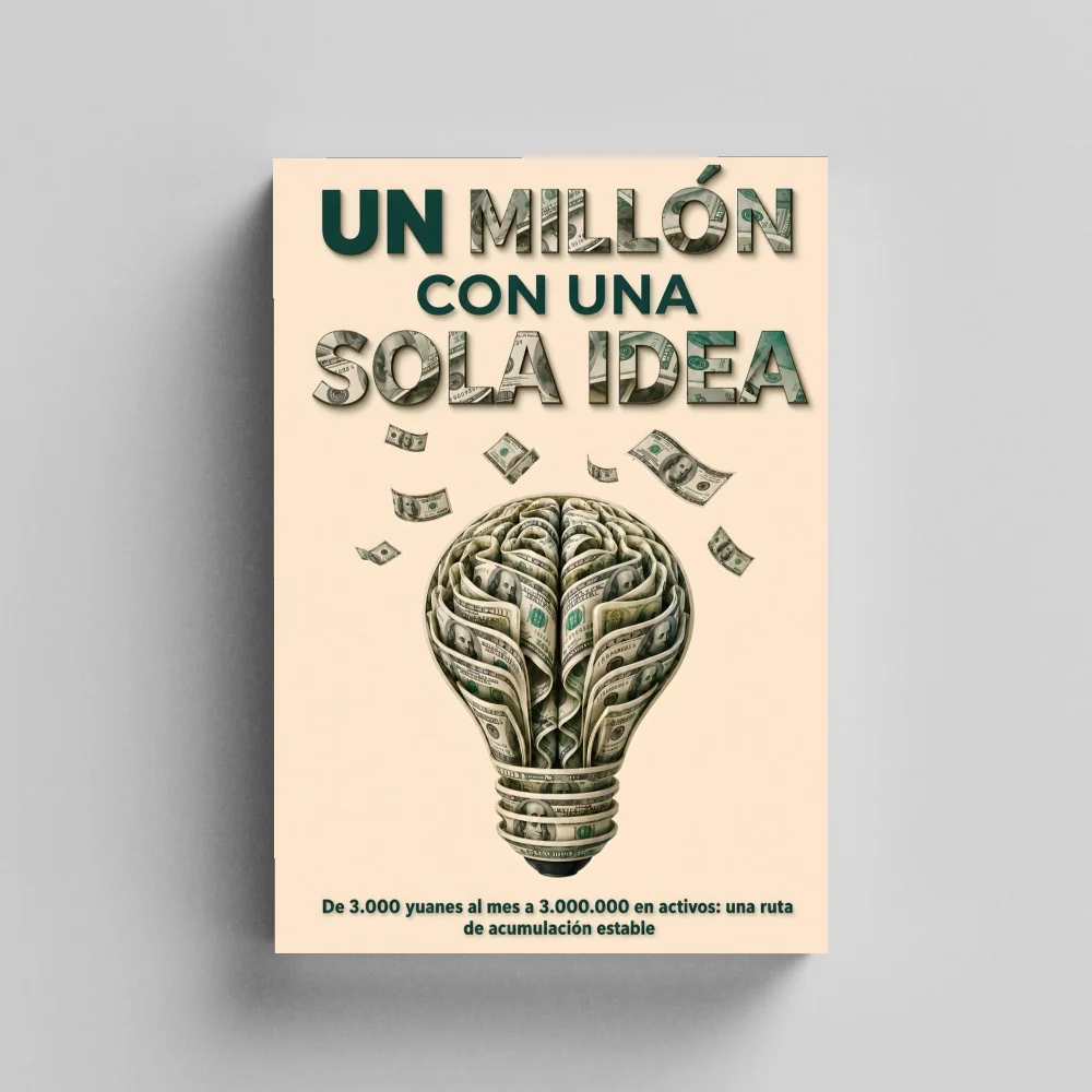 Un millón con una sola idea, edición en español, libro sobre monetización de ideas, mentalidad de riqueza