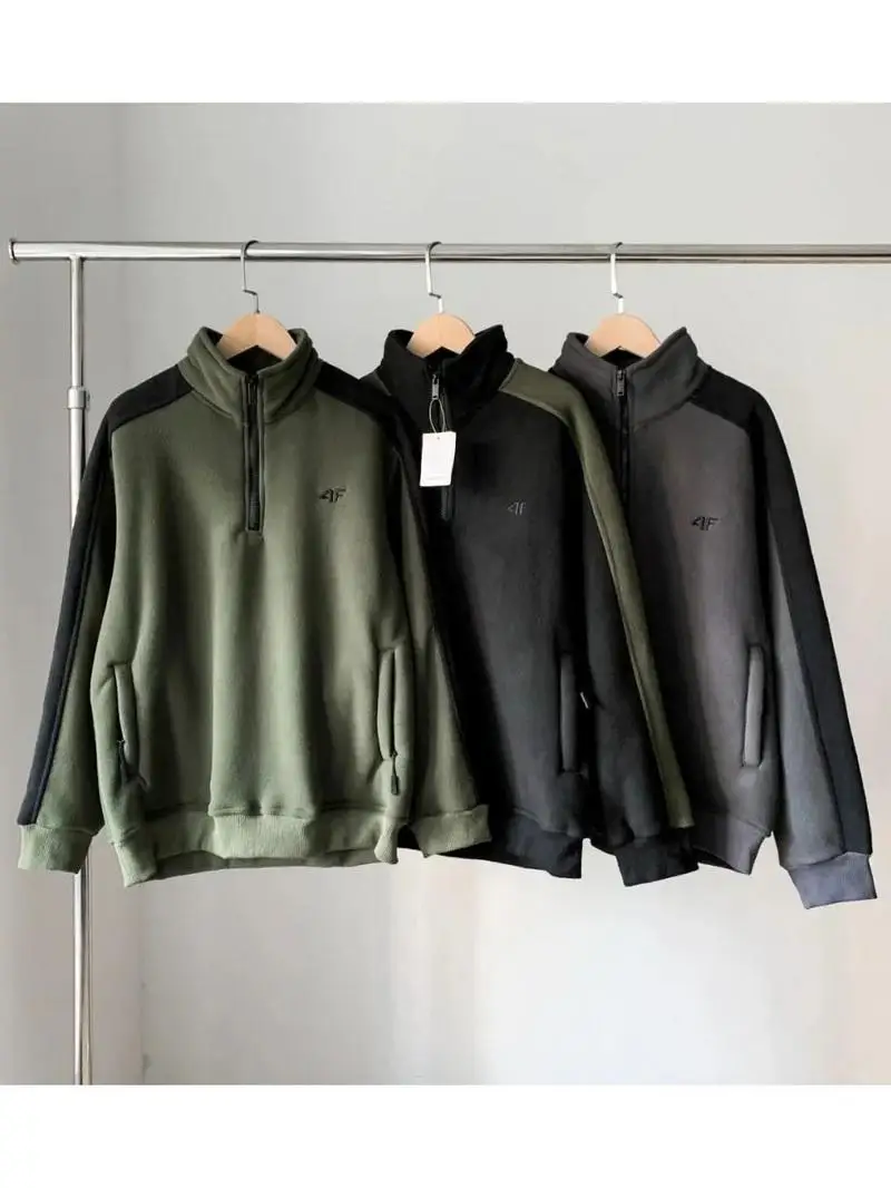 

Thiened Fce Lamb Velvet Jaet, повседневное пальто для отдыха на молнии с воротником-стойкой, теплое осенне-зимнее мужское модное городское пальто