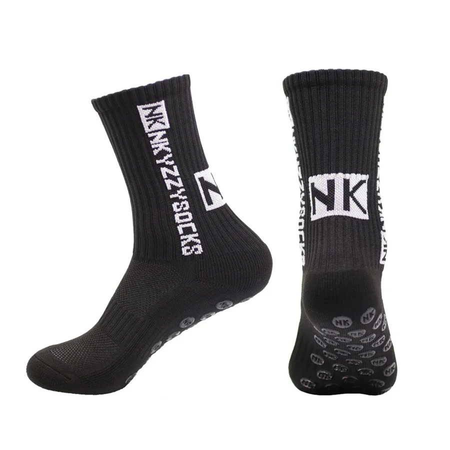 

Anti-Slip Silicone Bottom Football Socks Men Women Sports Socks Breathable Soccer Outdoor Sport Running Cycling Grip Socks