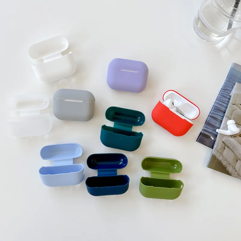 Silicone Earphone Covers for Apple airpods 3/4 case Protective Soft Headphones airpods4/3 Cases For Airpods Pro 2-3 Accessories image 3