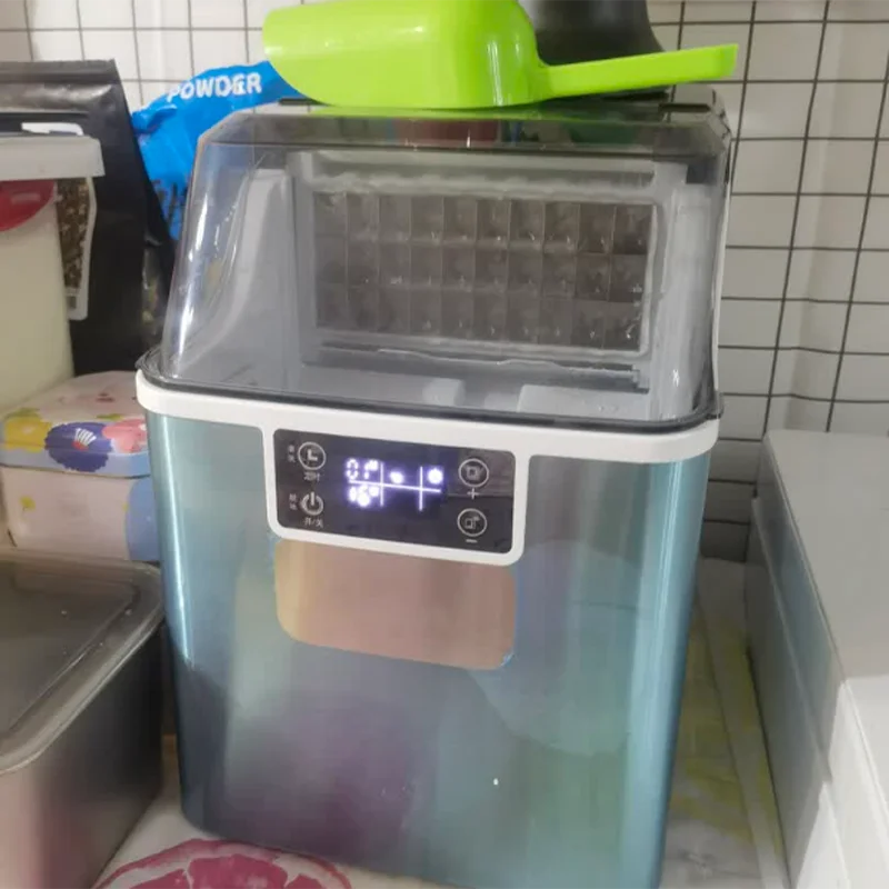 Wholesale Rapid Ice Cube Maker Compact Electric Ice Machine with   Custom Service for Home Office and Camping