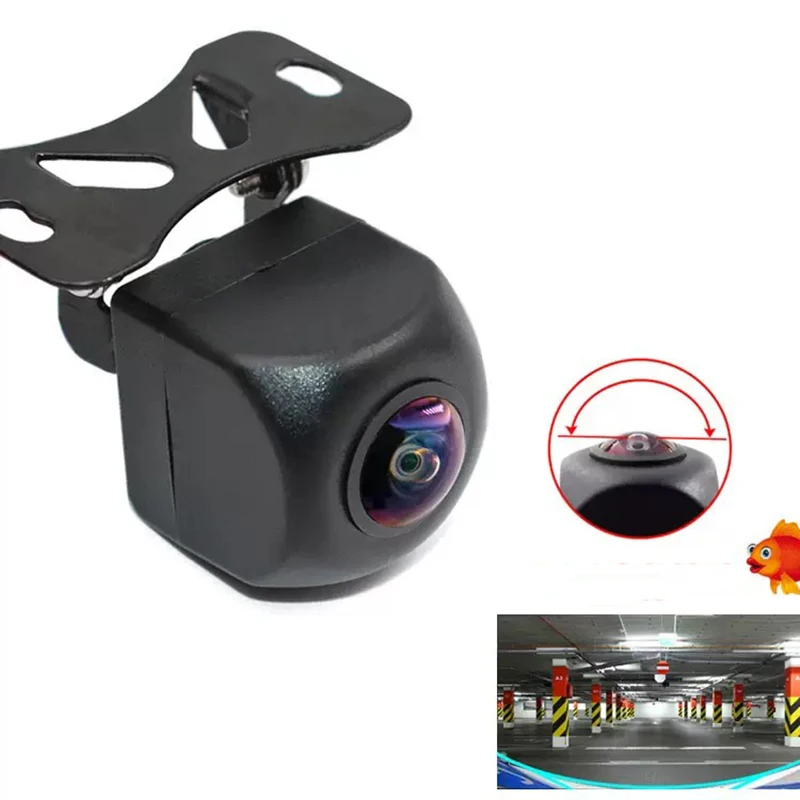 Car night vision AHD reversing camera reversing image HD night vision car camera fisheye wide anglengle