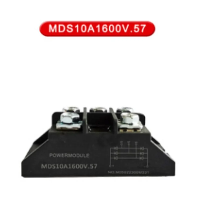 MDS100-16 75A 90A 100A 25A 15A 30A 40A 50A 75A  90A Three-phase Rectifier Module  AC/DC module 60A 1600V  3-Phase Diode Bridge