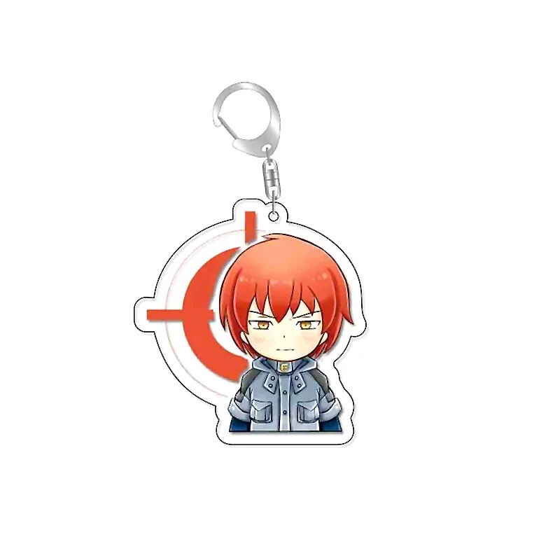 Assassination Classroom Korosensei Shiota Nagisa Cartoon Acrylic Keychain Anime Keyring Bag Tag Cos Baji Accessory