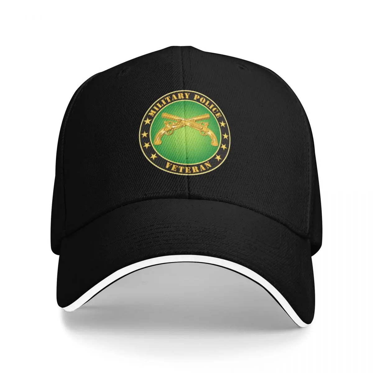 

Army - Military Police Veteran Baseball Cap Wild Ball Hat Streetwear Hat Luxury Brand Women Caps Men's